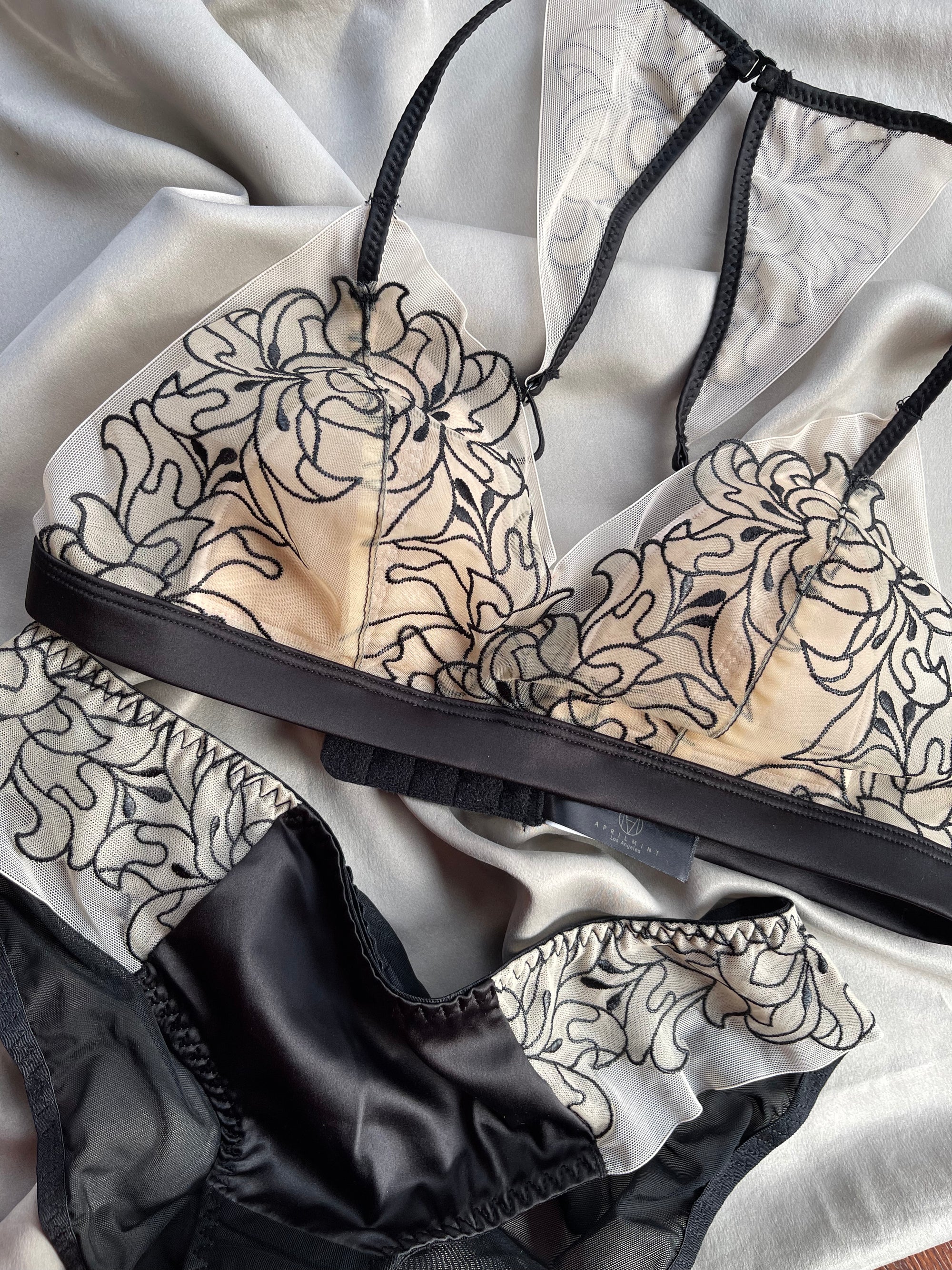 Kathy Embroidered Bra