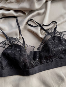 Lily Embroidered Bra