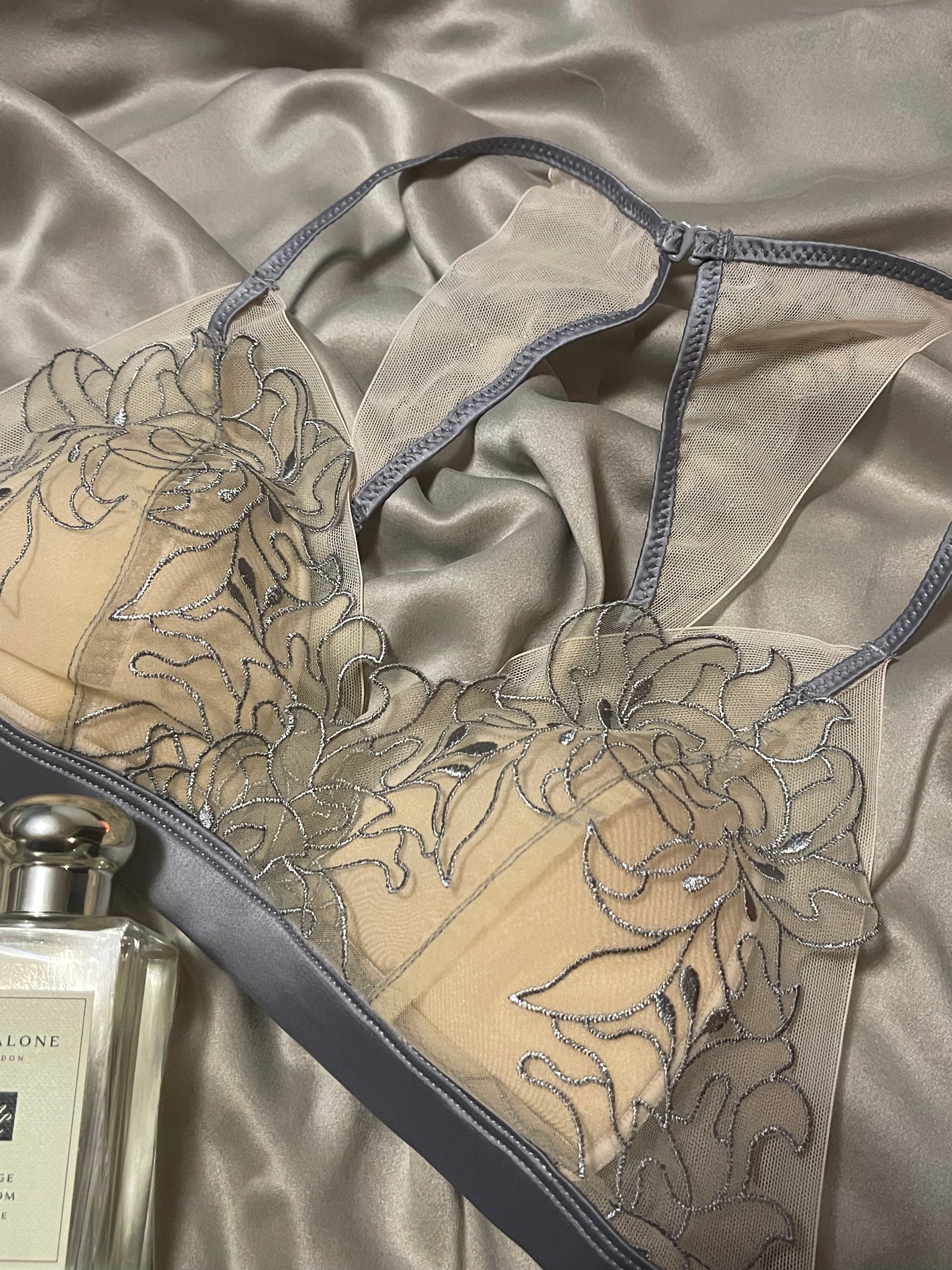 Kathy Embroidered Bra