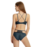 Black Rose Lace & Underwired Soft Bra