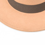 Albee Grosgrain-trimmed Wool Boater Hat