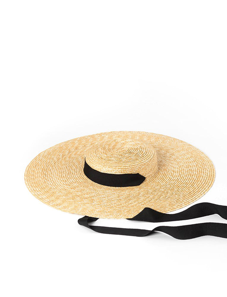 Fiona Hand Made Resort Wheat Hat