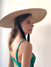 Load image into Gallery viewer, Fiona Hand Made Resort Wheat Hat
